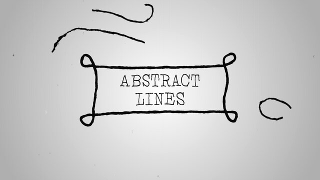 Abstract Lines with Clean Title