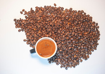Naklejka premium cup of coffee