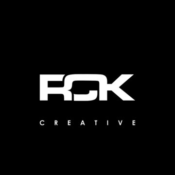 RCK Letter Initial Logo Design Template Vector Illustration