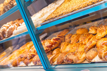 Dulces y Pasteles en el barrio de Uskudar, ciudad de Estambul, pais de Turquia