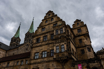 Fototapeta na wymiar Cathedral of Bamberg in Germany