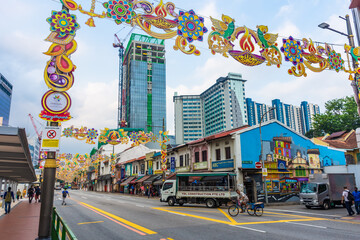 SINGAPORE, 3 OCTOBER 2019: Street of Little India