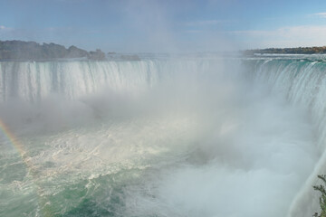Overlook of the Horseshoe Falls, a part of Niagara Falls