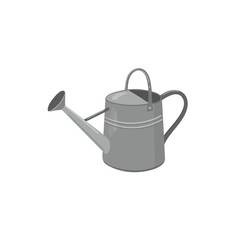Metal watering can hand drawn vector illustration  © flowersonthemoon