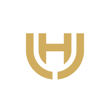 Letter LHJ logo design template elements - Vector