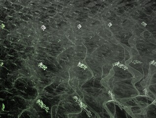 Imaginatory fractal background generated Image