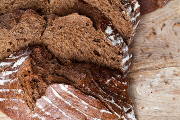 delicious fresh loaf of bread