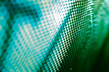 CloseUp LED blurred screen. LED soft focus background. abstract background ideal for design.
