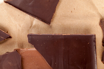 chocolate of different types