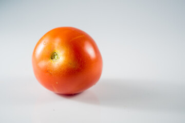 tomato on a white background