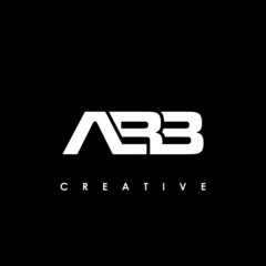 ABB Letter Initial Logo Design Template Vector Illustration