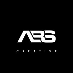 ABS Letter Initial Logo Design Template Vector Illustration