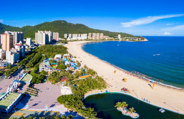Dajiaowan scenic spot, Hailing Island, Yangjiang City, Guangdong Province, China
