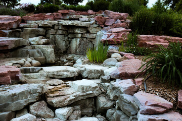 waterfall in the park
