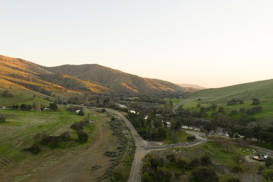 Wonder Valley, Sanger CA Drone photo