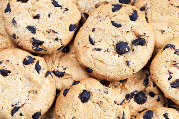 mixed oatmeal and wheat flour cookies