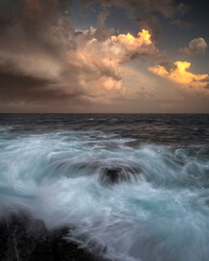Obraz premium Tamarama Beach at sunset, Sydney Australia