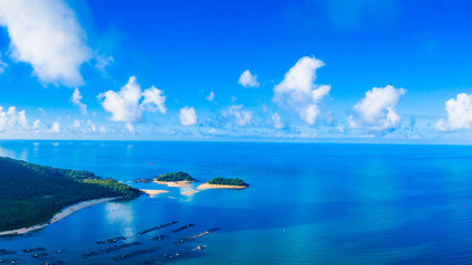 Fototapeta na wymiar Mawei Island, southwest of Hailing Island, Yangjiang City, Guangdong Province, China