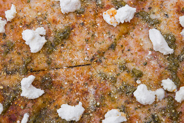 A delicious hot Italian pizza