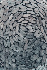 Pebbles stone texture and background.
