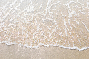 Fototapeta na wymiar sand on the beach nature use for background