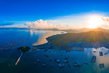 Zhapo National Center fishing port, hailing island, Yangjiang City, Guangdong Province, China