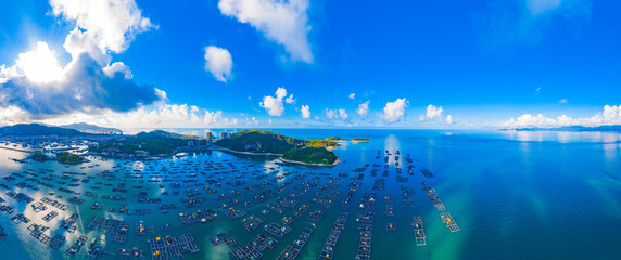 Zhapo National Center fishing port, hailing island, Yangjiang City, Guangdong Province, China