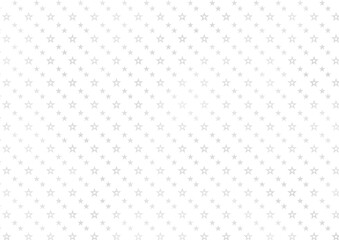 銀箔の星模様　パターン　背景イラスト素材（銀・白）