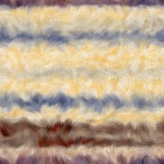 Seamless faux digital paint stroke striped pattern print. High quality illustration. Procedural painting with realistic brush strokes in bright trendy color. Abstract art for surface design and print.