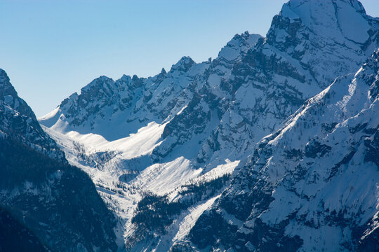 le splendide montagne del Comelico a Belluno,italia