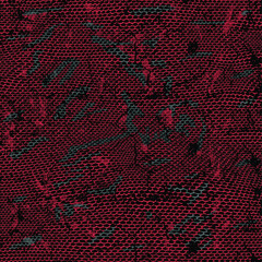 Geometric honeyball style vector pattern