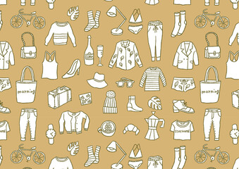 服のイラスト_模様_シームレス06