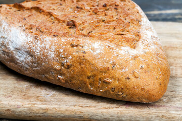 a whole fresh soft bread