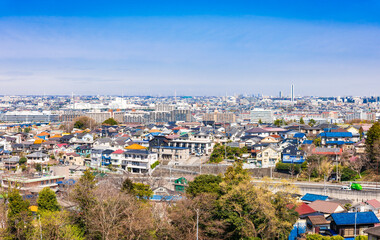 東京郊外の住宅地