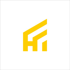 HI logo design 