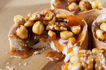 delicious dessert made from a large number of ingredients