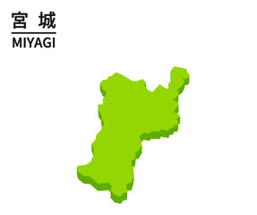 宮城県のイラスト