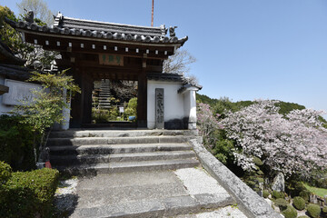 聖林寺　山門　奈良県桜井市