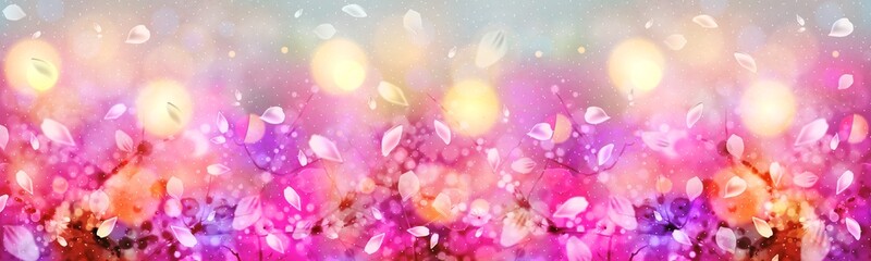 delicate spring leaves