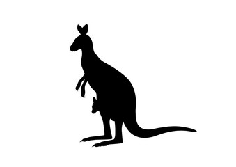 Silhouette Canguro