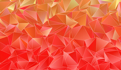 3d Triangles, abstract  background. Design wallpaper.