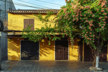 Street view of Hoi An ancient town, central Vietnam