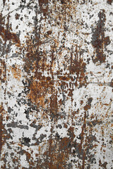 peeling paint and rust on metal
