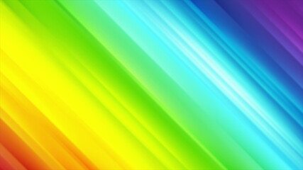 Colorful rainbow smooth stripes abstract background
