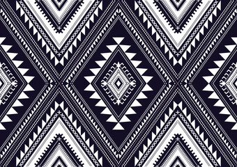 Geometric seamless pattern. Ethnic style traditional beautiful for fabric, background, wallpaper, blanket, wrapping, rug and carpet.