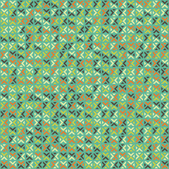 Abstract Geometric Pattern generative computational art illustration