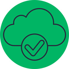 Server Icon. Database Icon. Vector Illustration