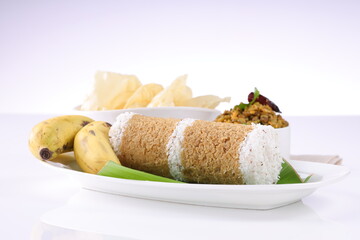 Wheat puttu _healthy kerala breakfast