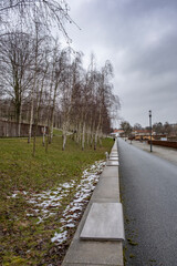 Park bei der ehemaligen Löbauer Zuckerfabrik