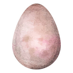 Easter Bird egg. Bright textured multicolored egg